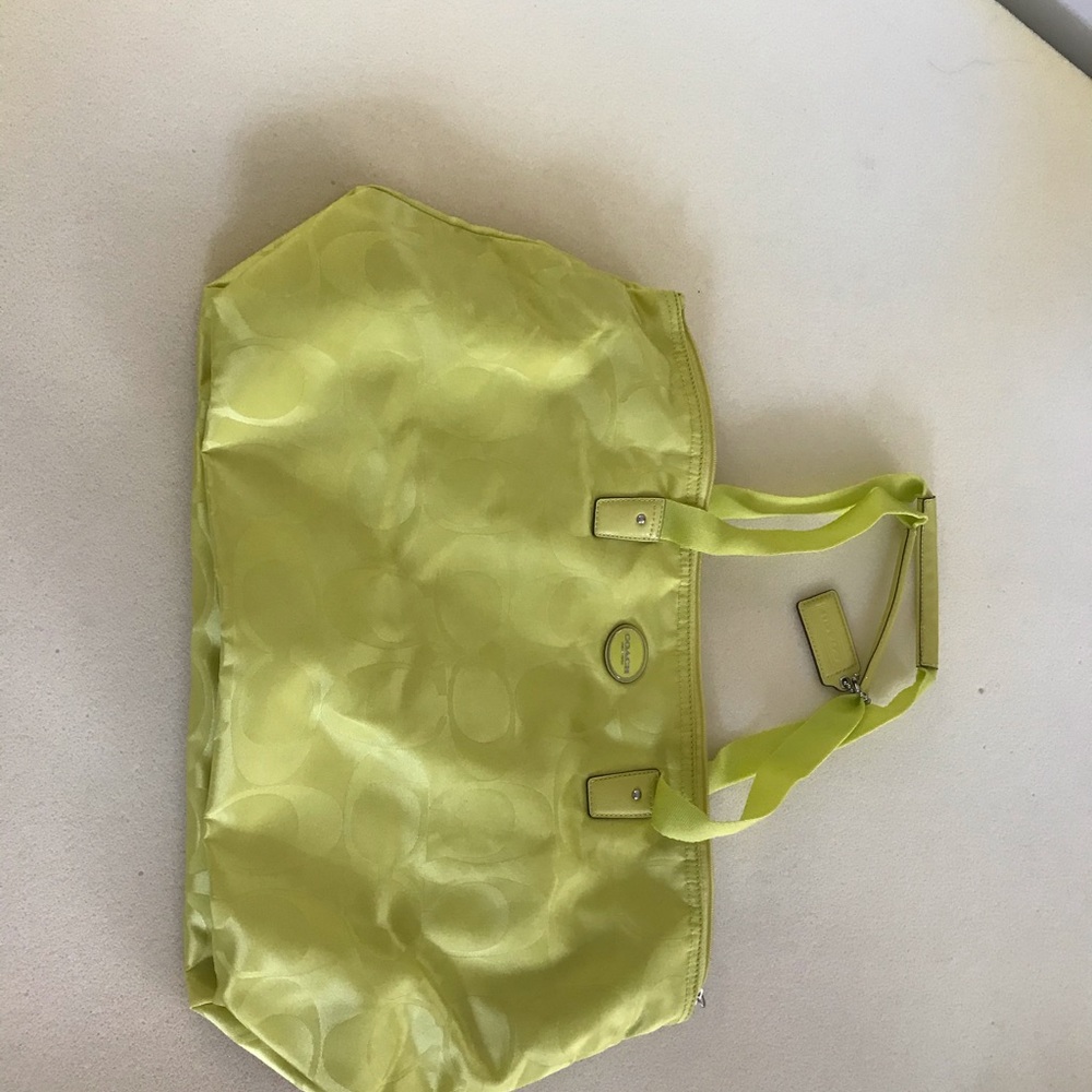 Coach bag. Nylon.